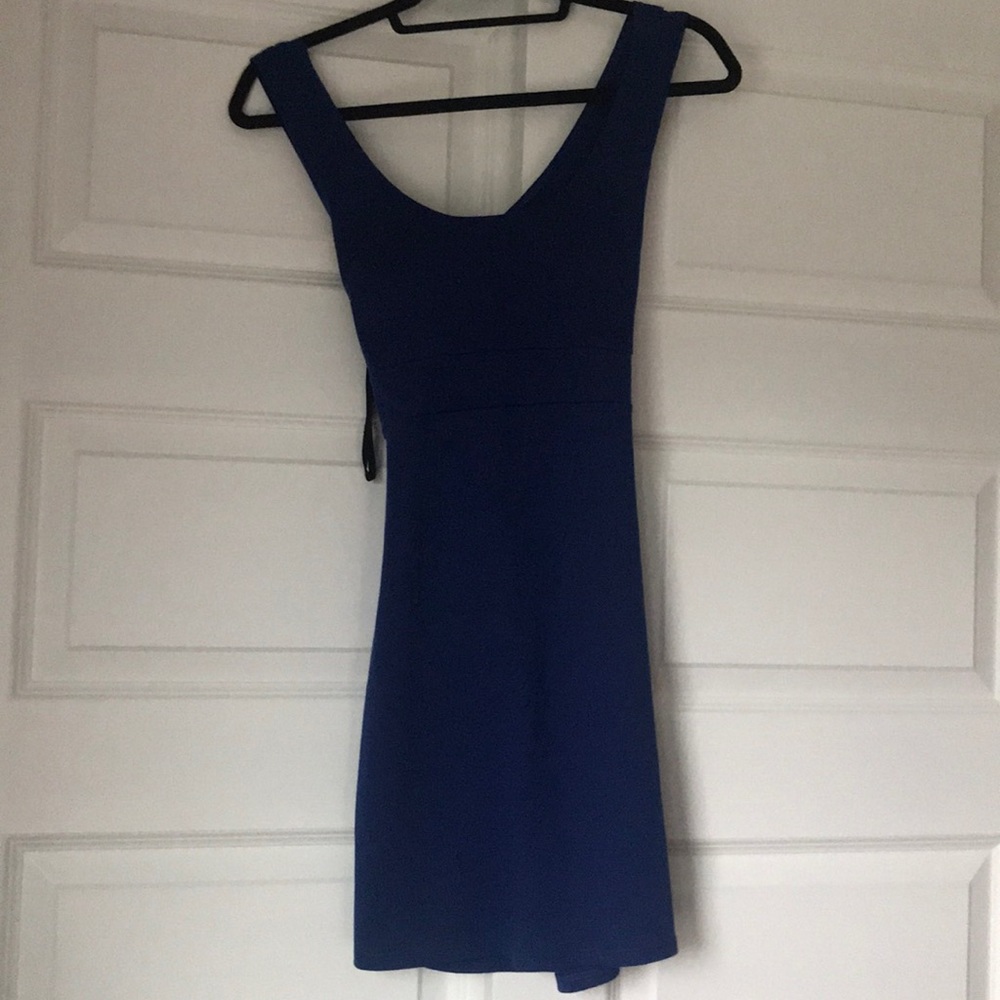 Blue dress